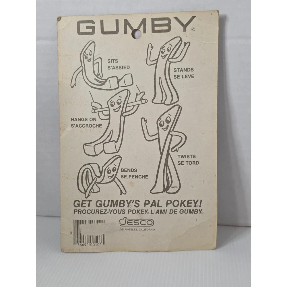 Jesco‎ Gumby Bendable Figure 5.5